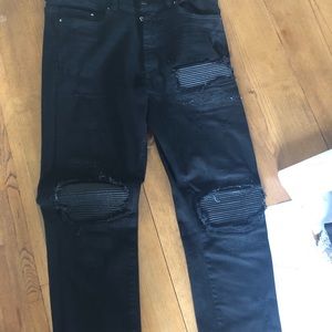 Black Mx1 Amiri Jeans